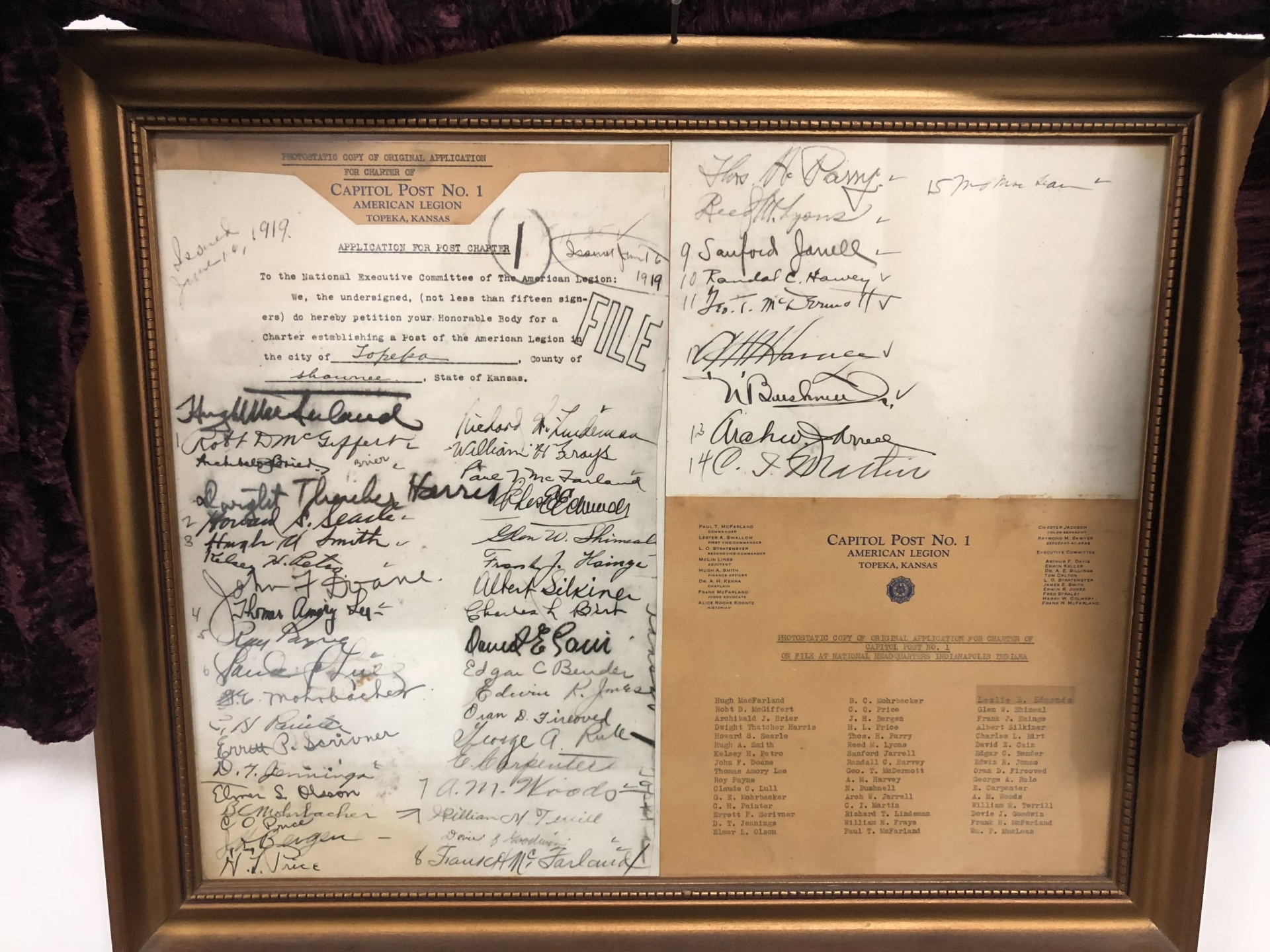 Post 1 Topeka, Kansas The American Legion Centennial Celebration